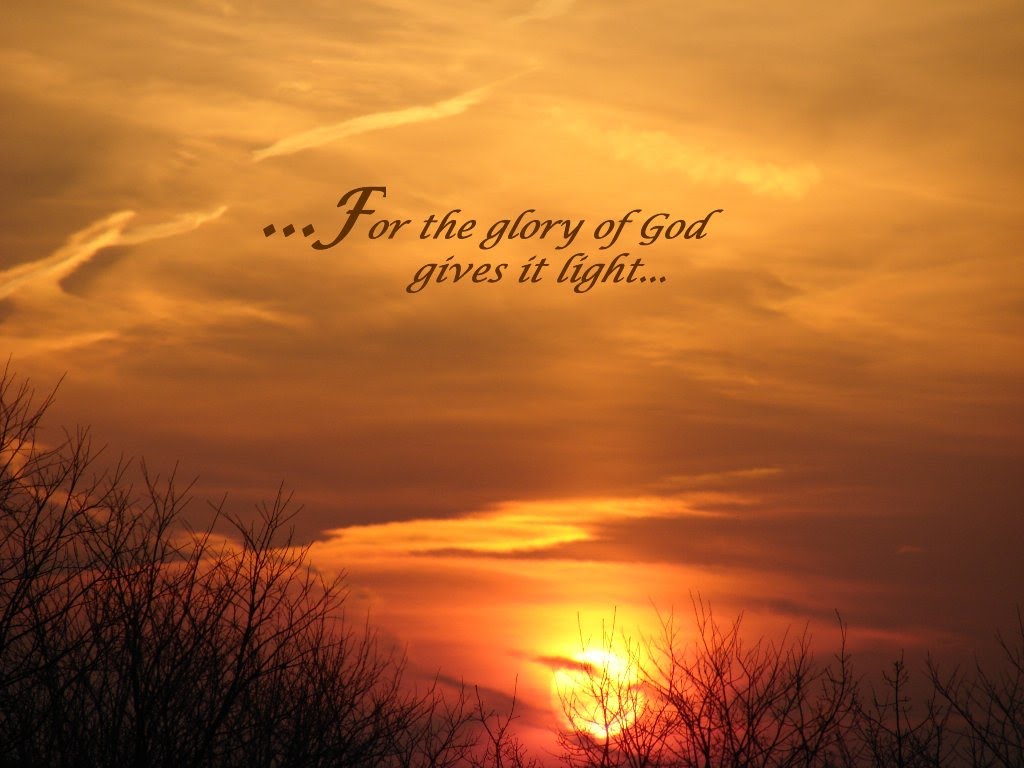 Crumbs Spiritual Reflections of Fr. Bobby R. Titco THE GLORY OF GOD