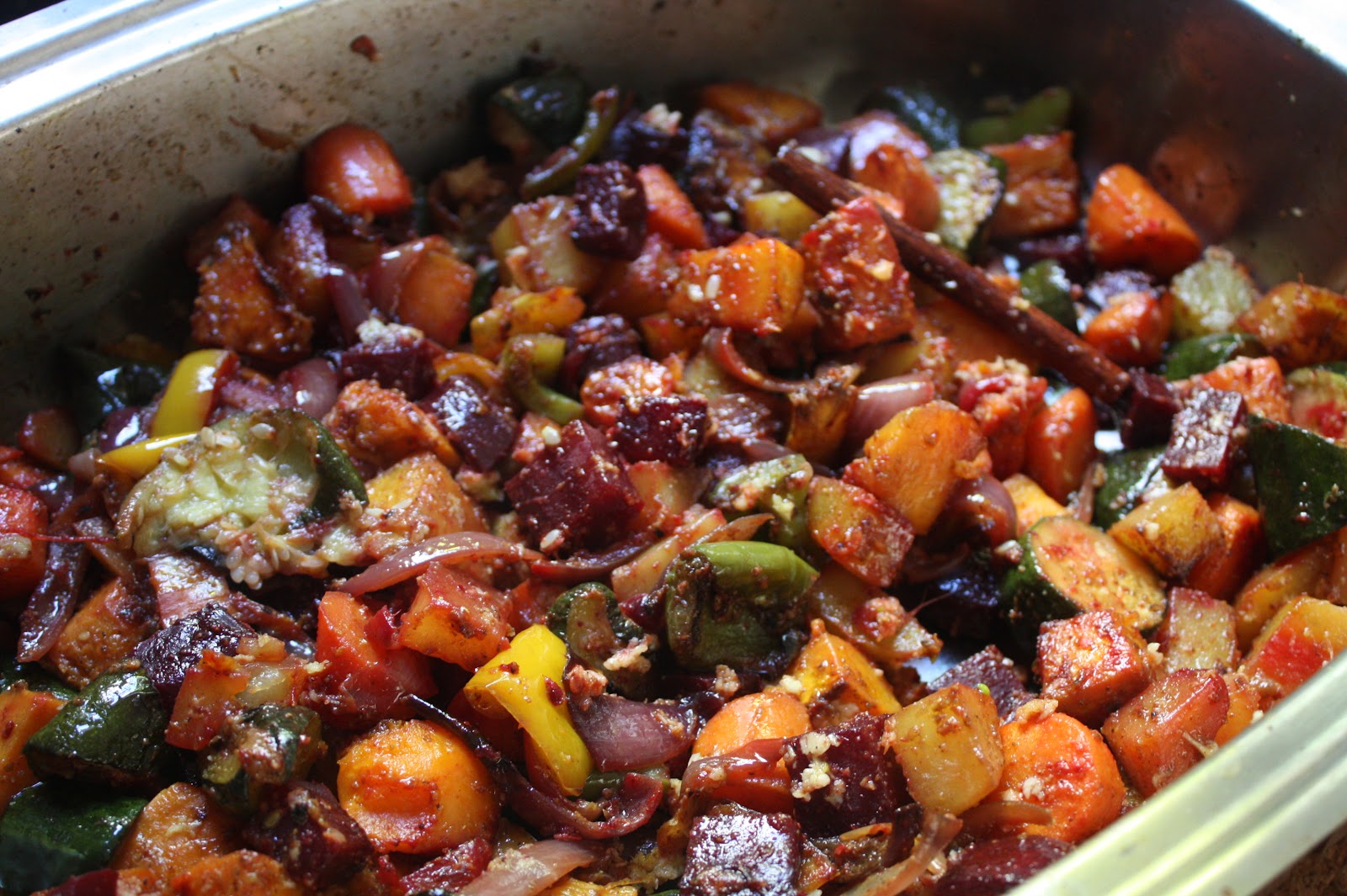 The Laughing Gastronome Oven Roasted Vegetable Curry