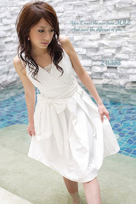 white dress