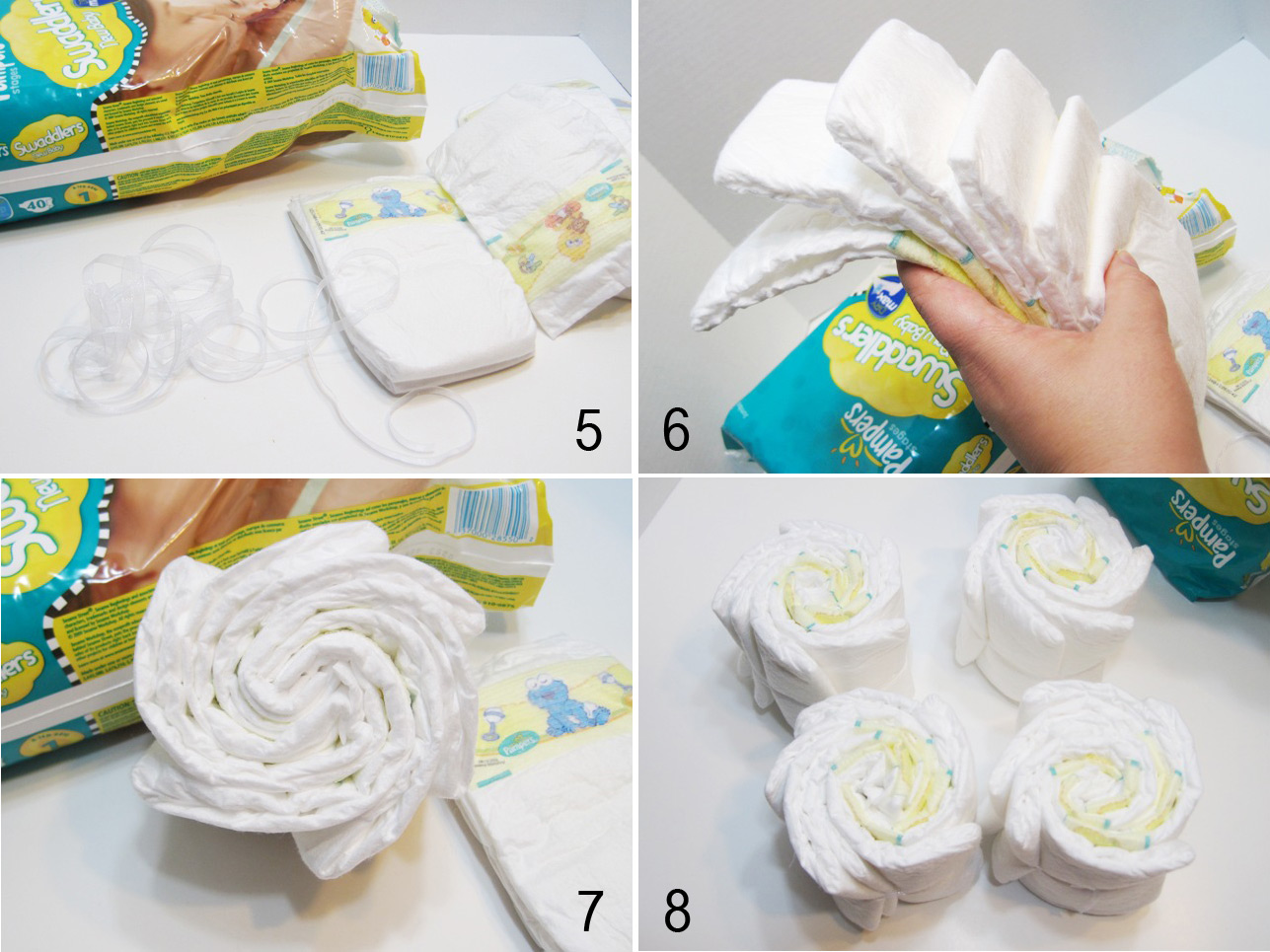 Beautyland handmade for you How make a stroller diaper cake