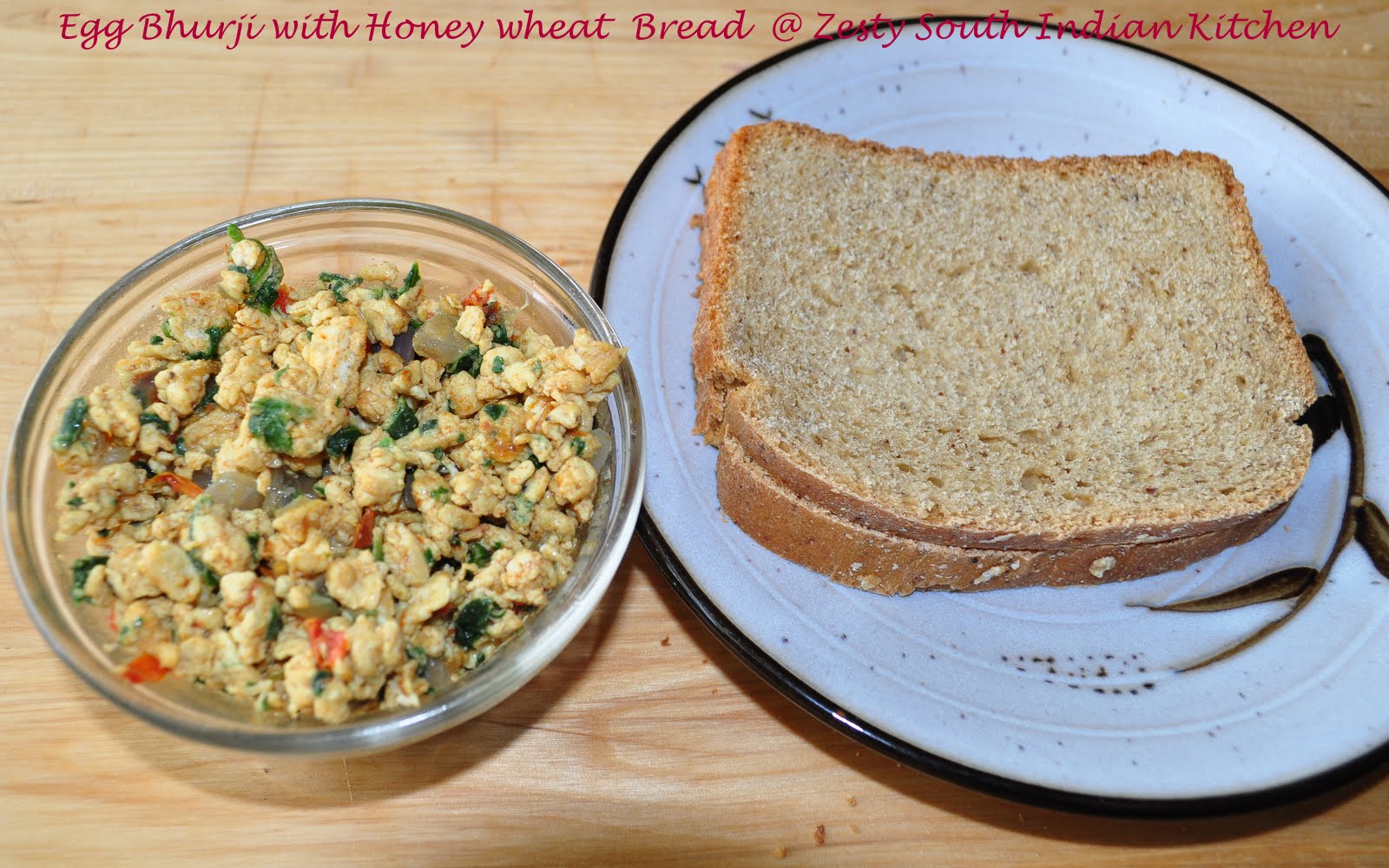 Egg Bhurji From Him - Zesty South Indian Kitchen