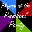 Pinwheel Party button from Twiddletails
