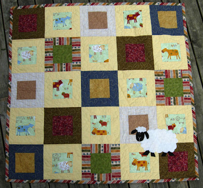 Little Sheep Quilt front
