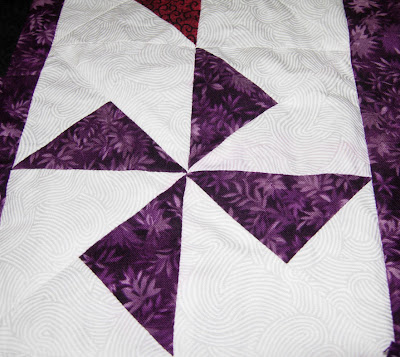 front of bleeing block
