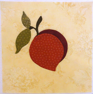 Greenpiece applique block 17