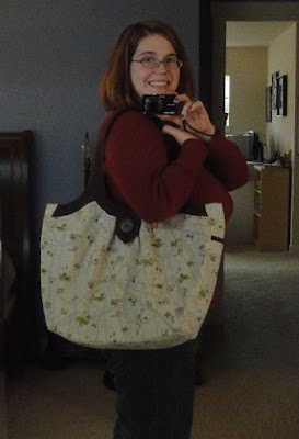 me and my Cosmo bag