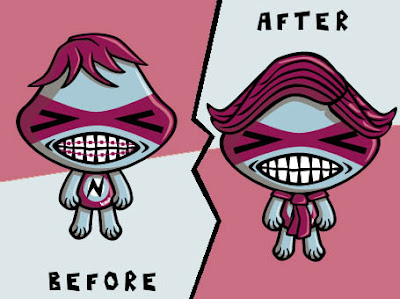 Nerd Mascot Makeover! Nerd Mascot Makeover!