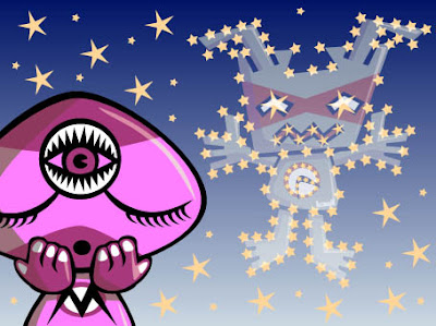 Did you work out which mascot had appeared in the night sky? Did you work out which mascot had appeared in the night sky?