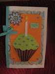Birthday Cupcake card