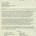 Another Special Thank You Letter