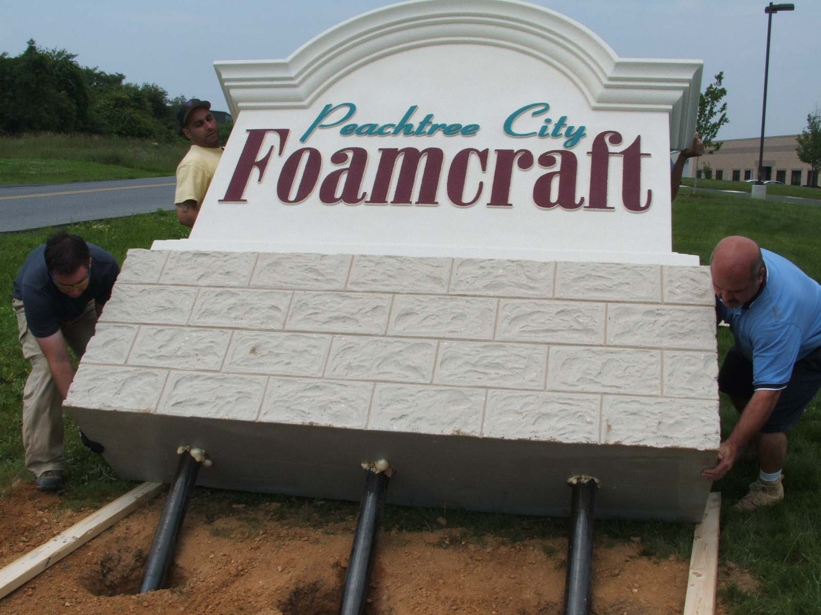 How to Install A Foam Monument Sign Foam Monument Blog Monument