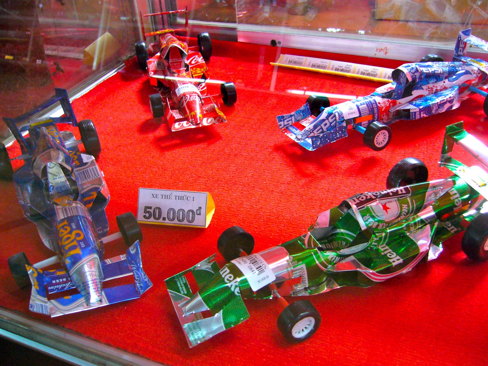 adventures in sustainability Recycled Tin Toys, Vietnam