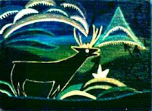 deer lightning pin