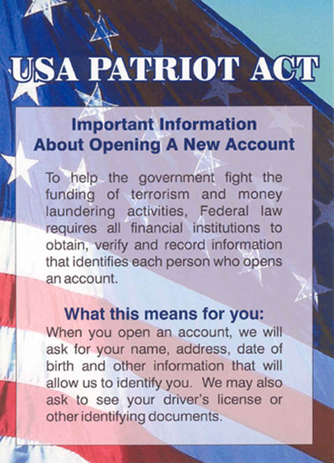 Patriot Act Essay