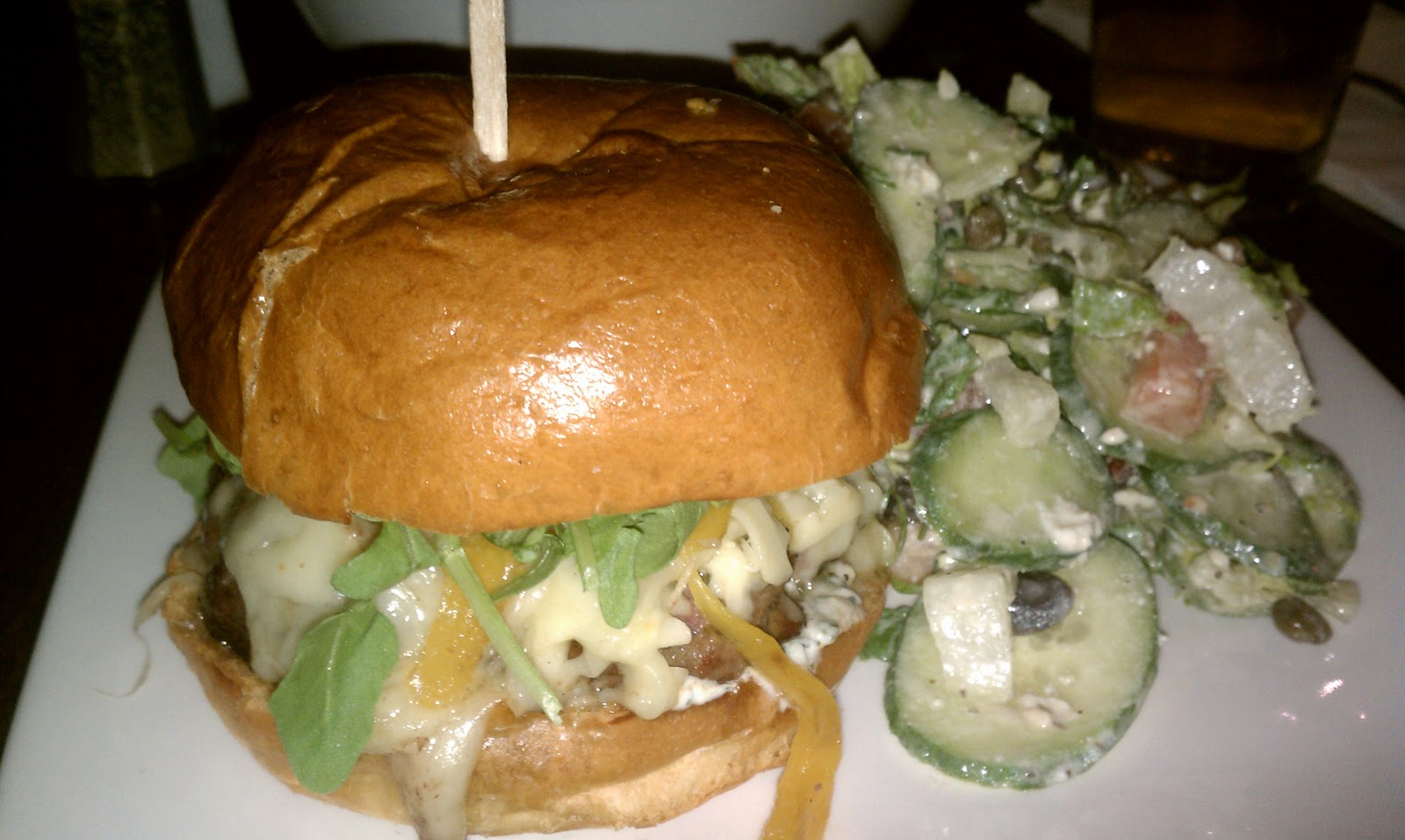 The Savory Hunter The Lamb Burger at Golden State