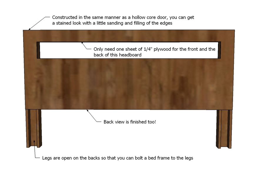 King Sized Bed Cutout King Sized Bed Cutout