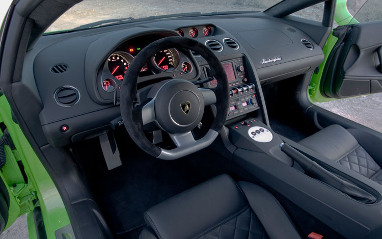Sports Cars And Fast Cars Lamborghini Gallardo Interior