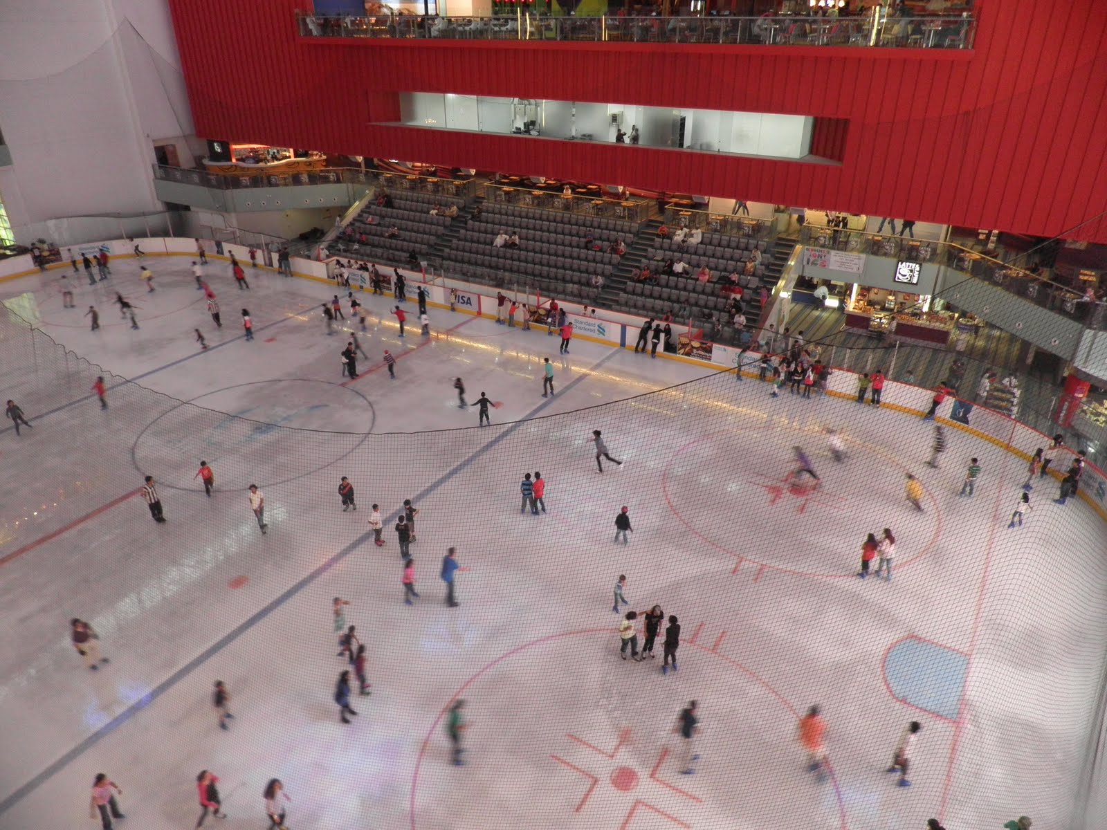 Dubai+mall+ice+rink