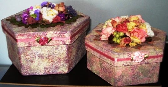 Creazioni di letizia: scatole decorate Scatole decorate cartone