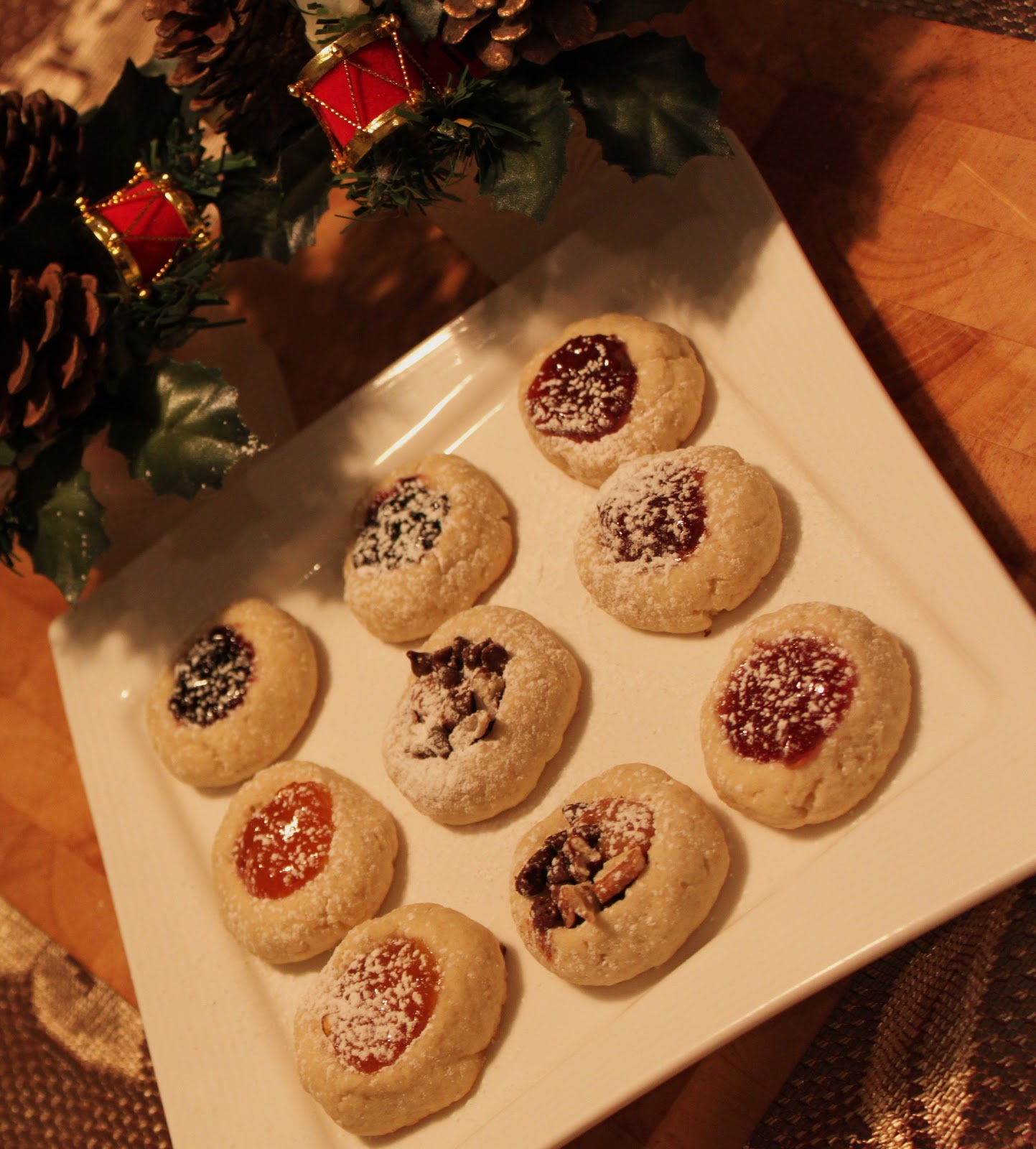 Pecan Turtle Thumbprint or Jam Thumbprint Cookies What's Cookin