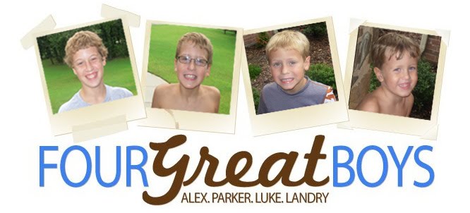 Four great boys
