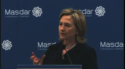 HRC SoS Masdar UAE speech