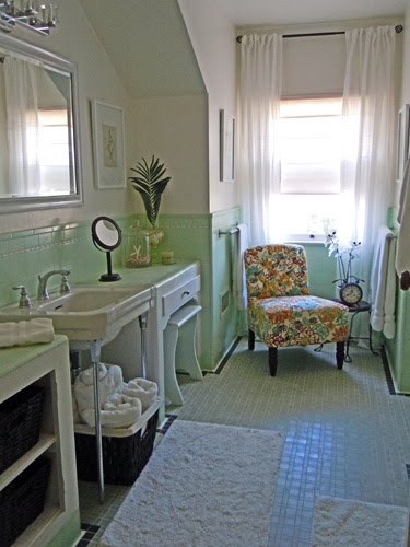 Mod Vintage Life: Vintage Bath & Kitchen