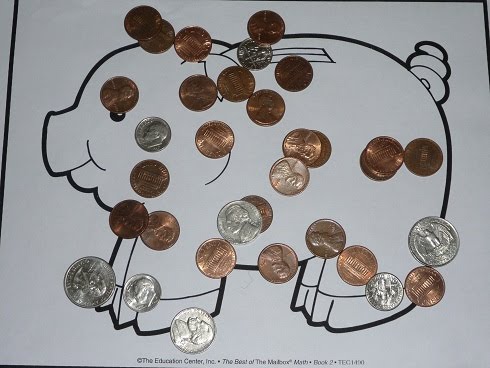 Coloring Piggy Bank