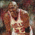 Michael Jordan Mosaic
