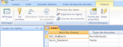 Exercice Access 2007