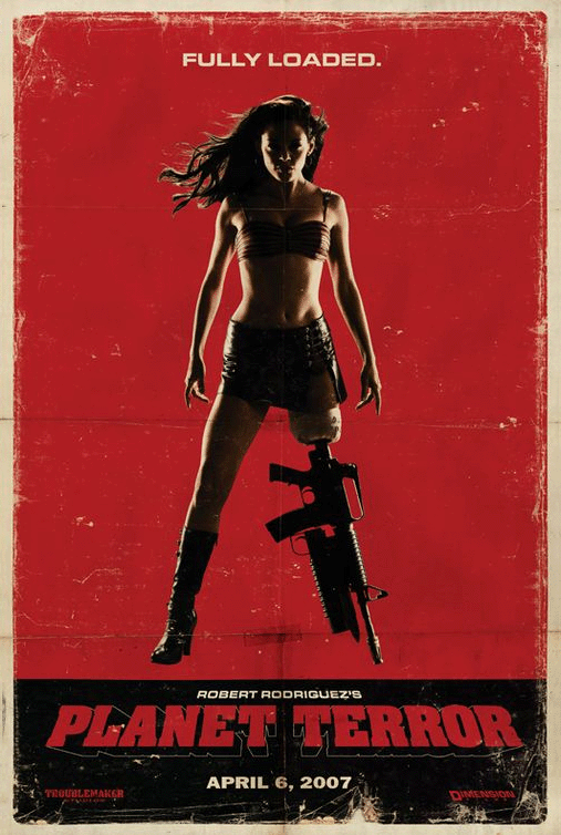 grindhouse planet terror poster