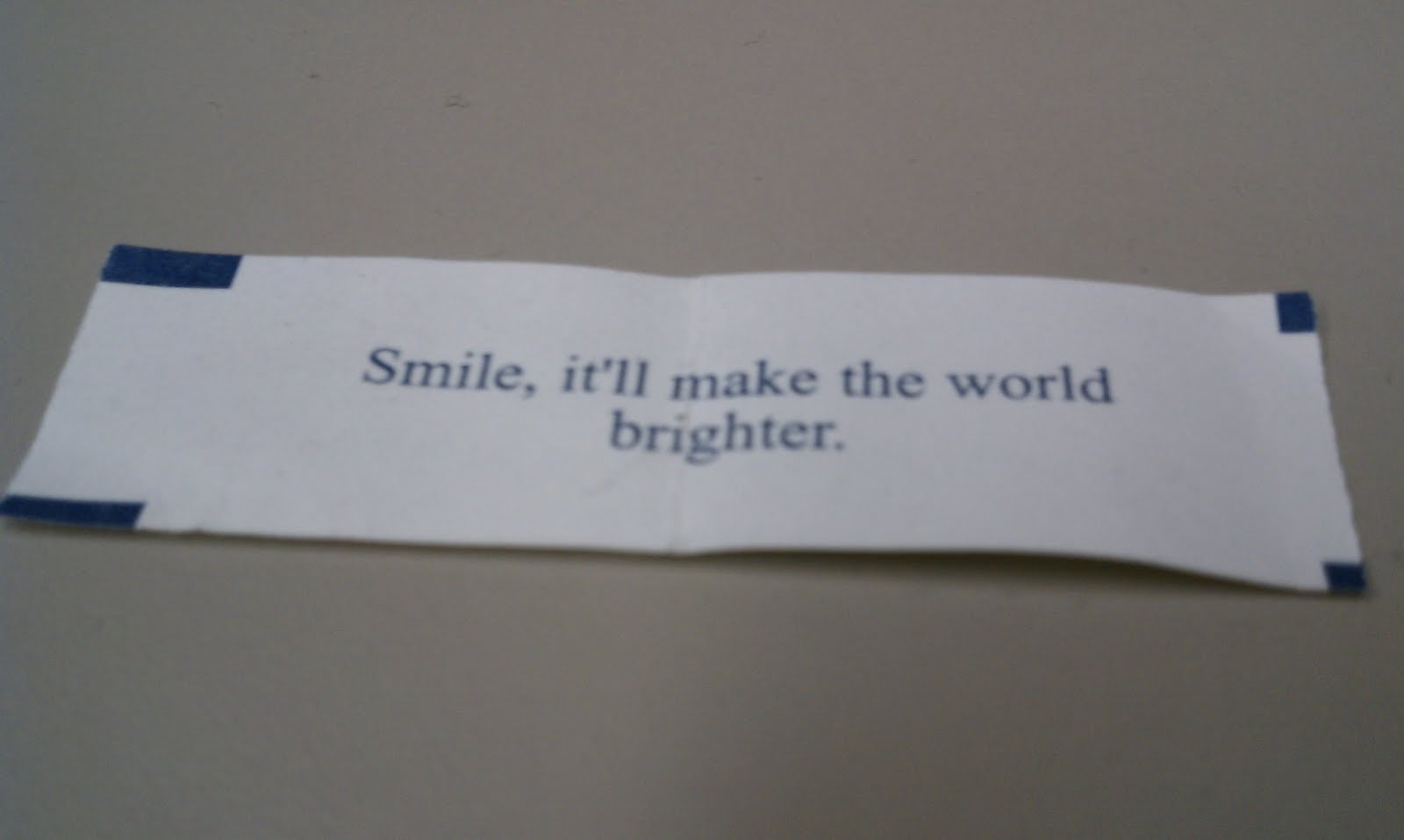 Stay Strong Fortune Cookie Advice of the Day!!