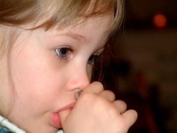 develop thumb sucking or