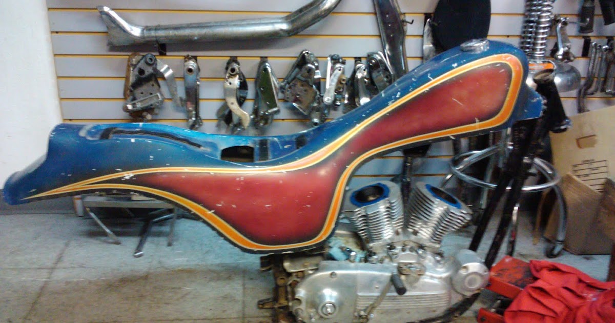LOVE CYCLES Tracy Flat Track fiberglass fairing for XR750 Sportster 4
