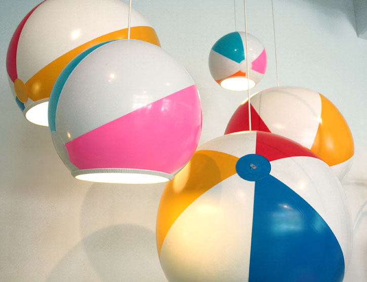 Beach Ball Lamp Shade By Toby beach ball. Beach Ball Lamp Shade By Toby