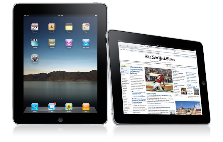 Kindle and Nook, OUT - I Pad, IN!