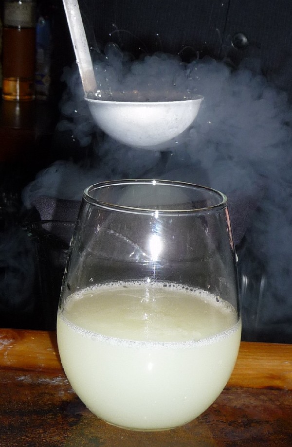 Thinking of Drinking Liquid Nitrogen in a Cocktail. In Rockford.
