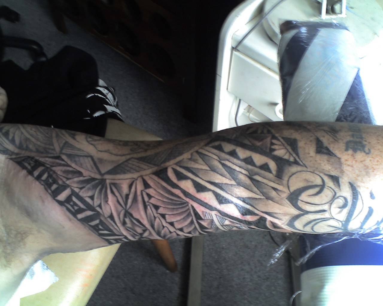 inside arm tattoo