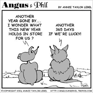 New year's eve cartoons and comics Slavenka & Obi: December 2010