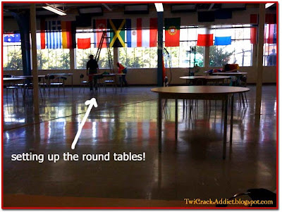 Imagenes del Set  Vancouver Cafeteria+hush+tables