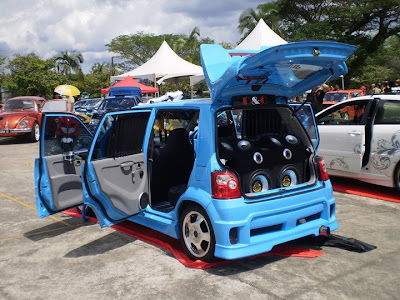Modified Perodua Kancil custom body kit