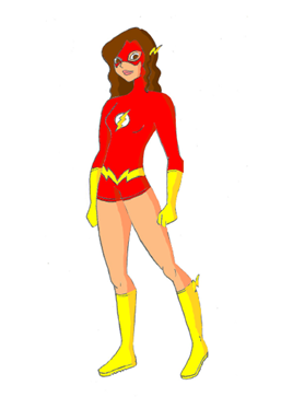 Flash Girl Flashgirl+retocada