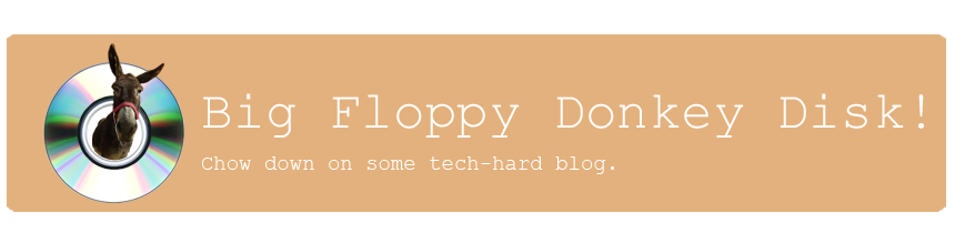 Big Floppy Donkey Disk