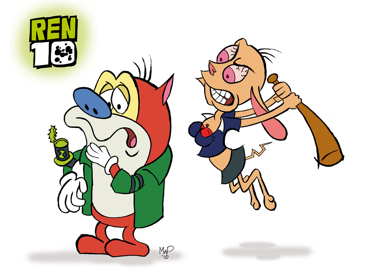 Swansea Comics Collective BLART Ren & Stimpy