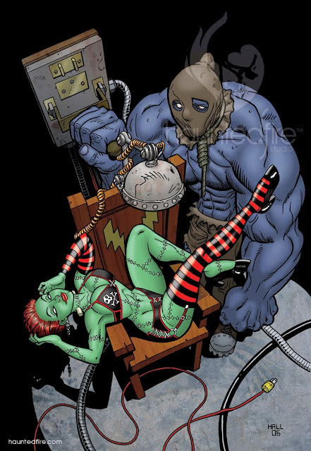Benjamin Hall comic girl