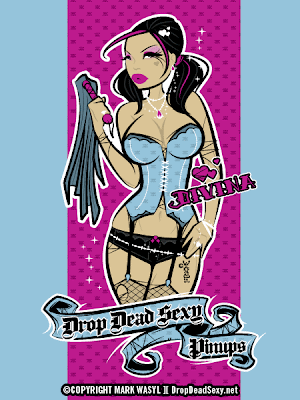 modern pin up