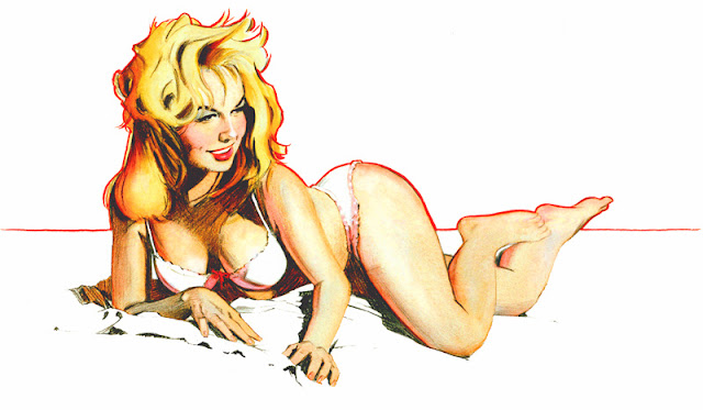Jim Silke pin up girl