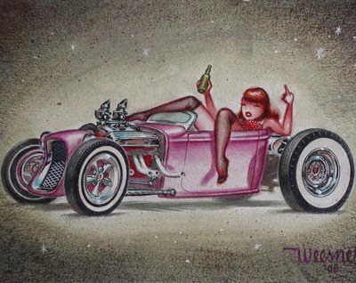 Keith Weesner pin up girl