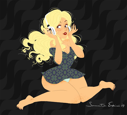 cartoon girl