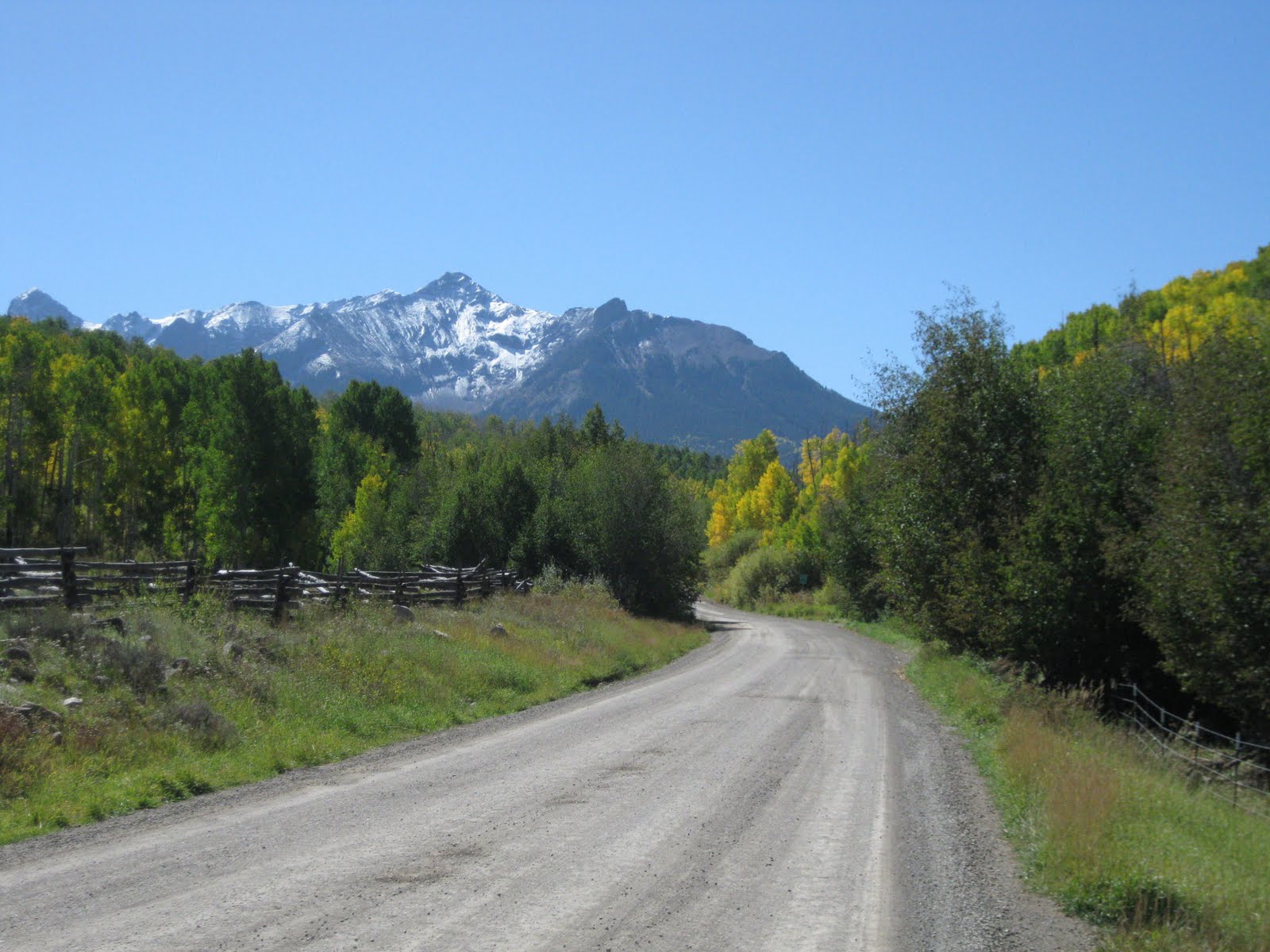 UnPaved Roads Less Traveled Last Dollar Road Near Telluride, Colorado
